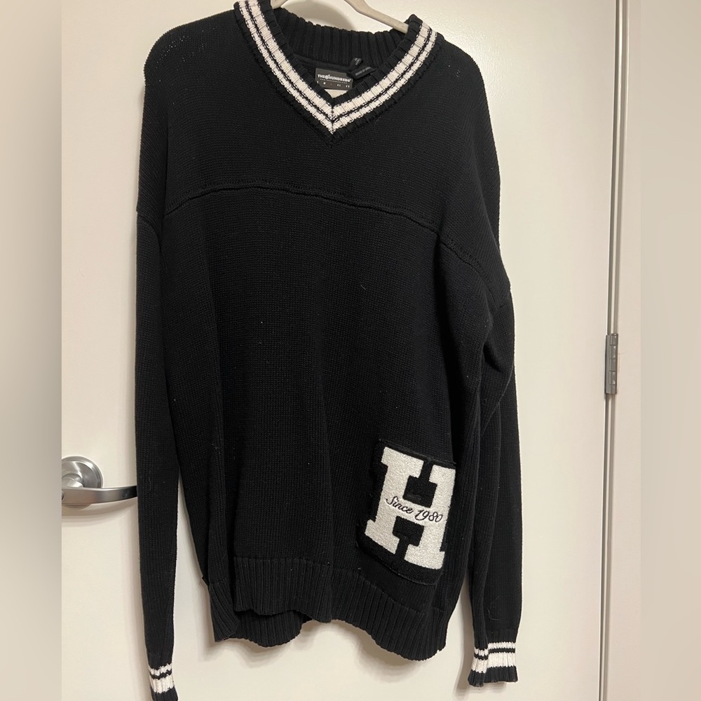 THE hundreds black sweater oversized